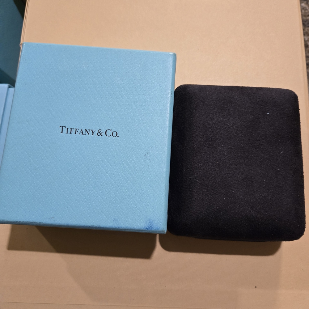 Tiffany & Co. Blue Box with Black Velvet Case